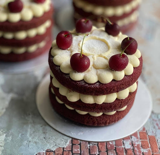 Cherry Red Velvet Cake Recipe