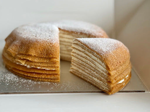 Latte Mille Crepe 11 layers for 6 inch cake Recipe