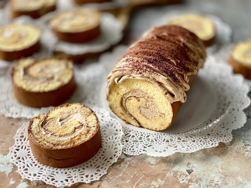 Soft Swiss Roll With coffee or chocolate “skin” layer Recipe