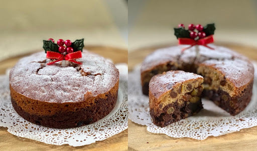 2-in-1 Classic & Choc Fruit Cake Recipe