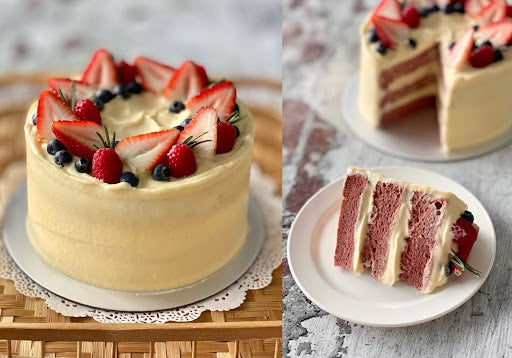 Custard & Berry Trifle Cake Recipe