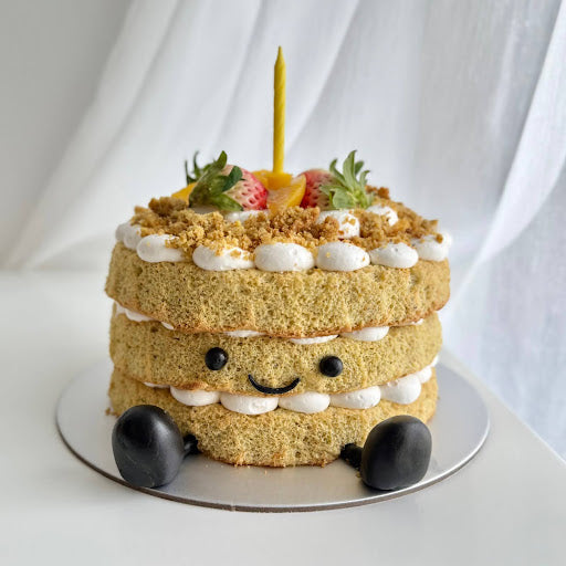 Pistachio Sponge Cake Recipe
